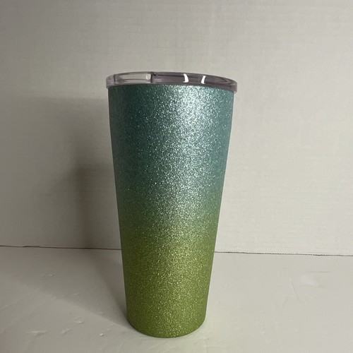 Glitter ombre blue green - glitter,
