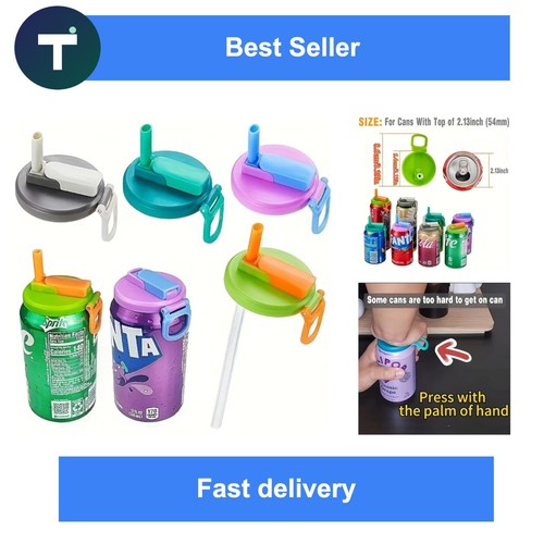 Reusable soda can lid - can, with