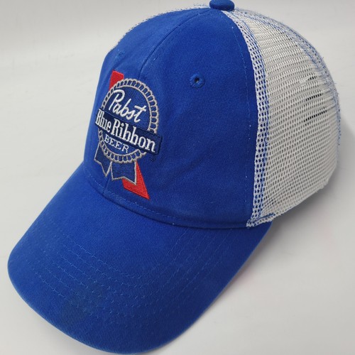 Pabst blue ribbon hat - blue,