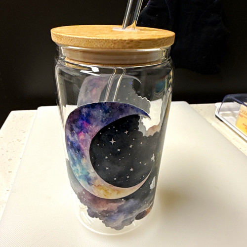 Clear glass tumbler - clear, w/