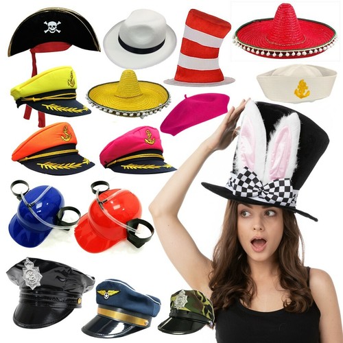 Fancy dress hats costume - fancy,