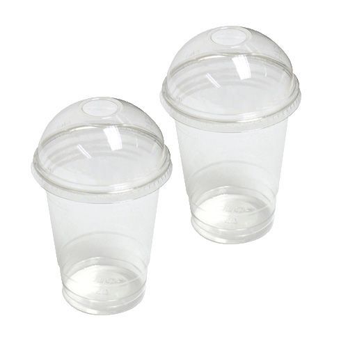 Disposable smoothie cups with - smoothie,