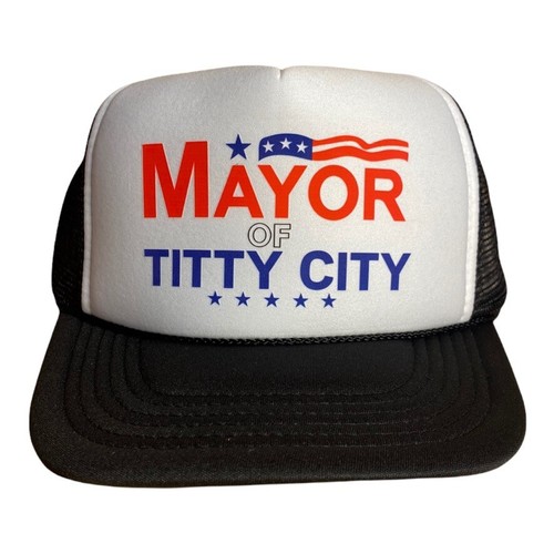 Funny trucker hat - mayor, of
