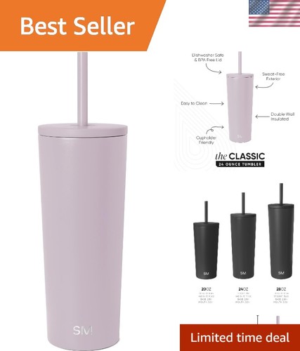 Lavender insulated tumbler - insulated,