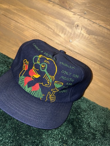 Vintage drinking problem - problem, hat