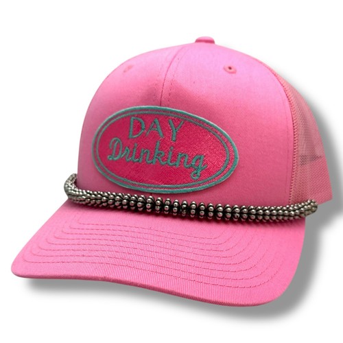 Day drinking trucker hat - day,