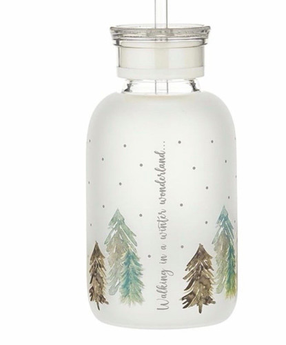Mini glass bottle - bottle, with