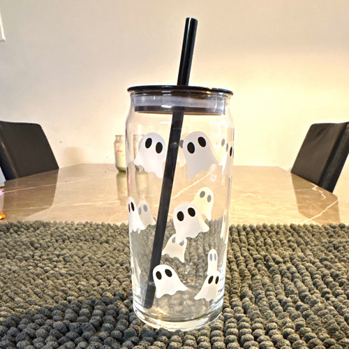 Clear glass ghost - 16,