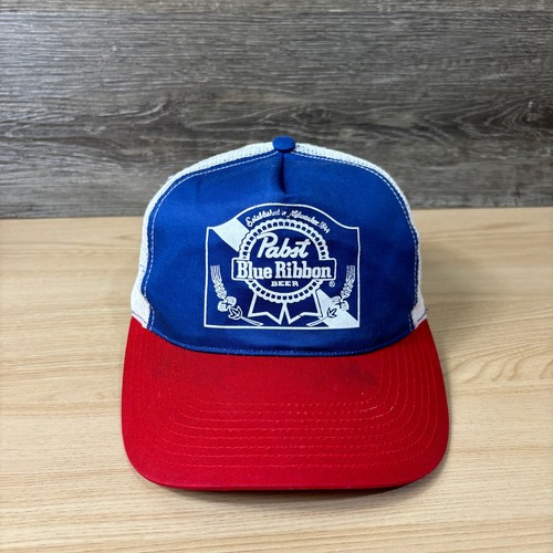 Vintage pabst blue ribbon hat - ribbon,