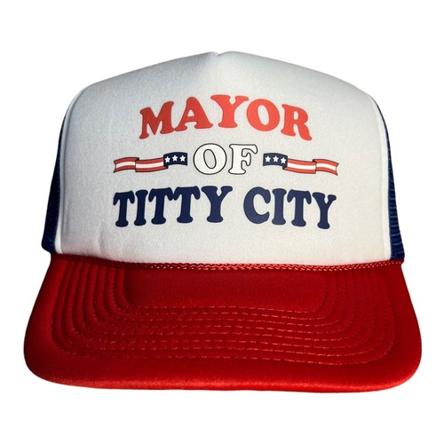 Funny trucker hat mayor - trucker,