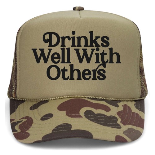 Drinks well with - drinks,