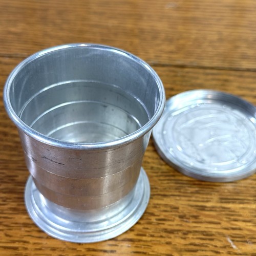 Vintage aluminum collapsible - vintage,
