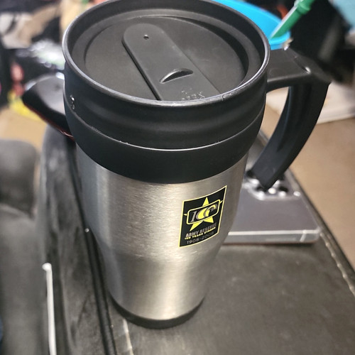 16oz insulated travel mug - travel,