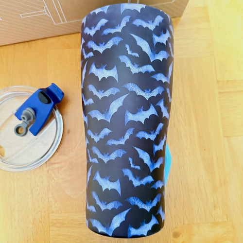 Halloween bat print insulated - halloween,