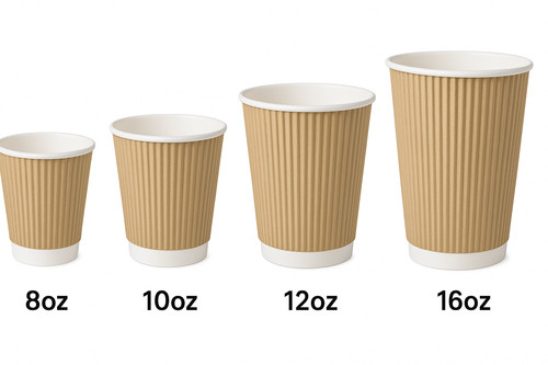 Disposable coffee cups paper - coffee,