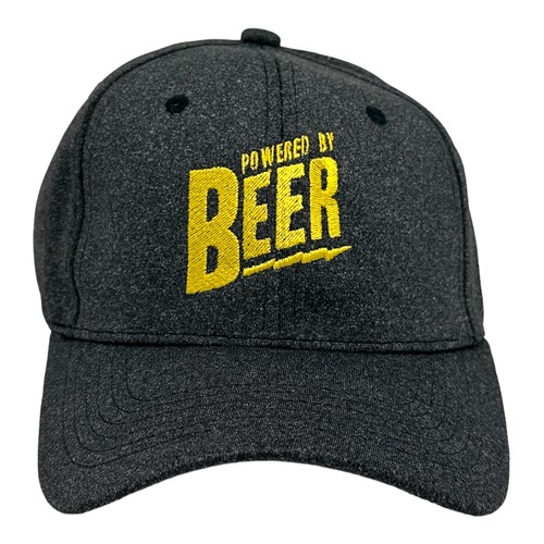 Powered beer hat - by, funny