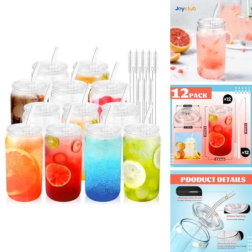 Joyclub 12pcs 16oz glass - 12pcs,