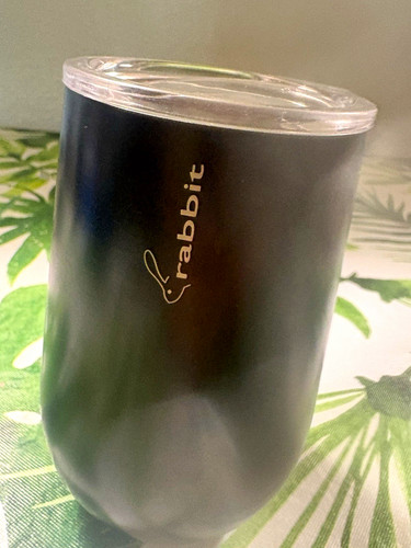 Rabbit insulated wine tumbler - rabbit,