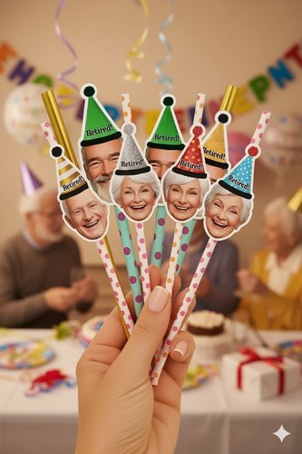 Personalised straws with - straws,