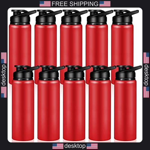 Aluminum water bottles - bottles, 10