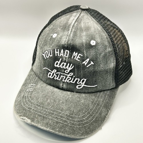 You had day drinking - you,