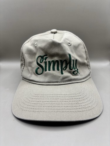 Simply hat cap strapback - strapback, tan