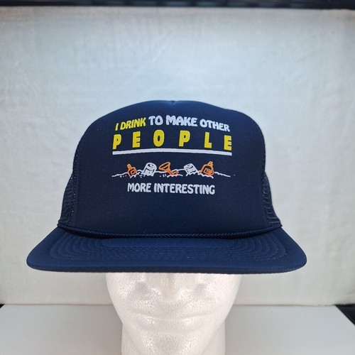 Vintage funny liquor trucker - vintage,