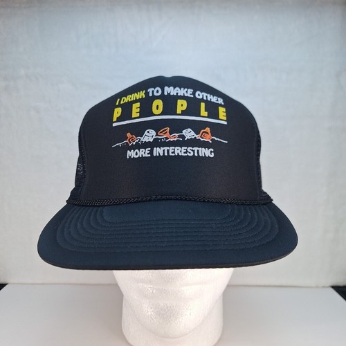 Vintage funny liquor trucker - vintage,