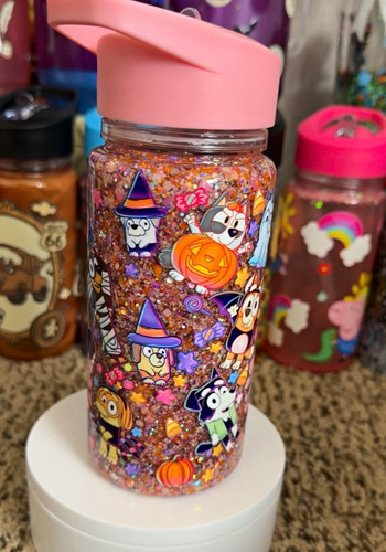 Bluey halloween glitter - halloween,