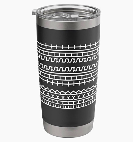 Hidden message tumbler - message, w/
