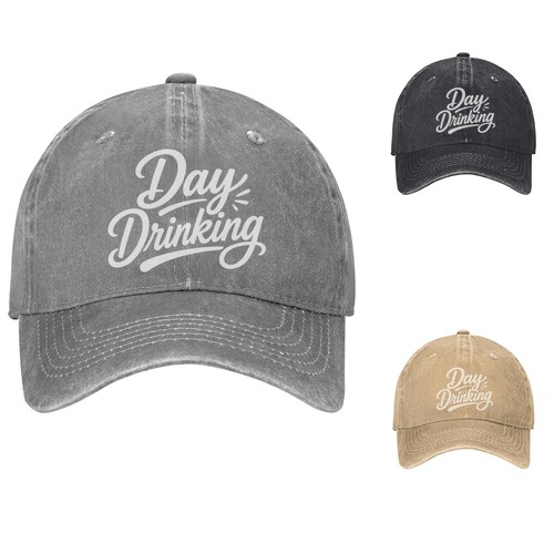 Day drinking baseball cap - drinking,