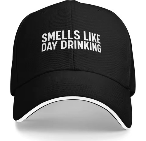 Smells like day drinking hat - like,