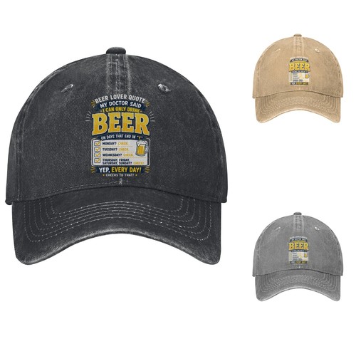 Beer lover quote dad hat - beer,