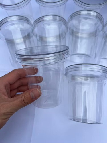 400ml clear plastic cup with - clear,