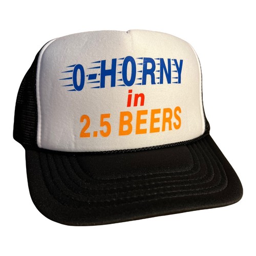 Funny trucker hat horny in - trucker,