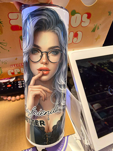 Novelty tumbler cup - tumbler, w/