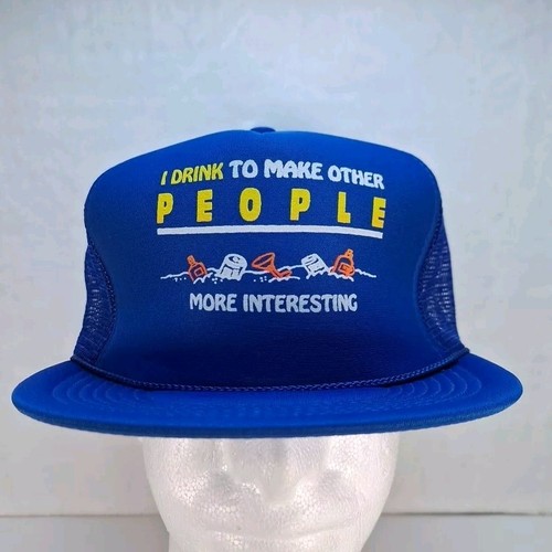 Vintage funny liquor - vintage, trucker