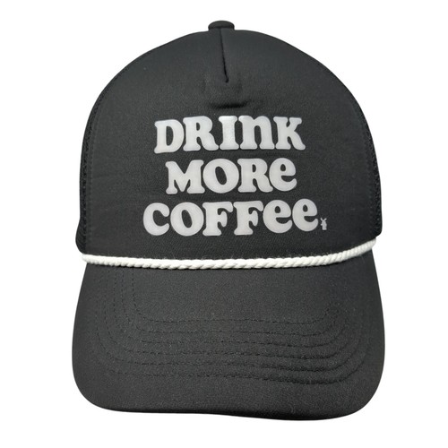 Drink more coffee snapback - coffee,