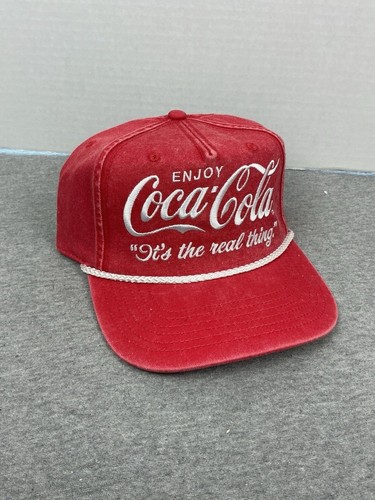 Coca cola rope snapback hat - coca-cola,