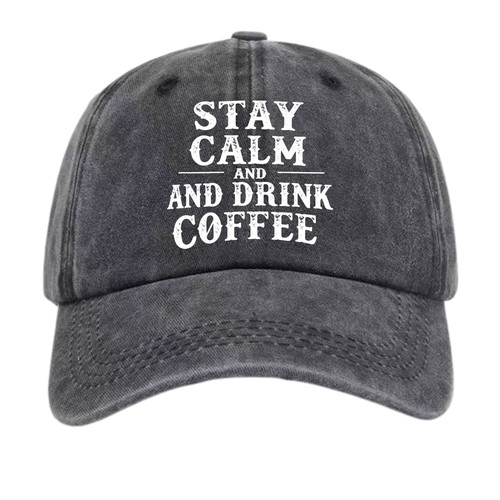 Casual stay calm and drink - casual,