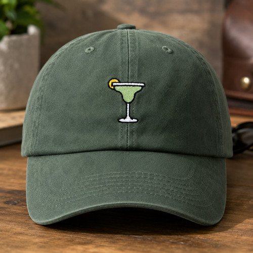 Margarita embroidered baseball - margarita,
