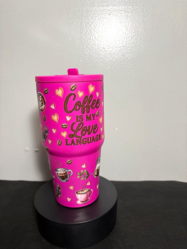 20oz pink stainless steel - stainless,