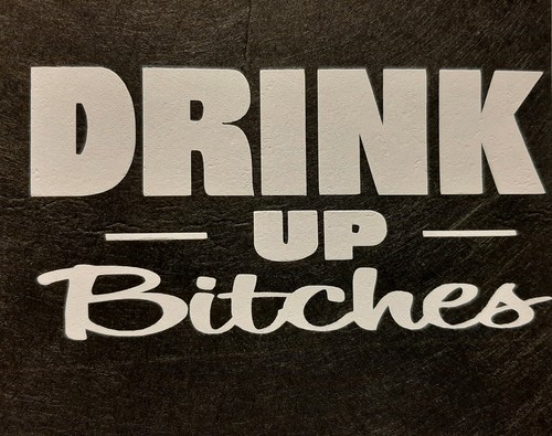 Drink bitches mesh trucker - up,