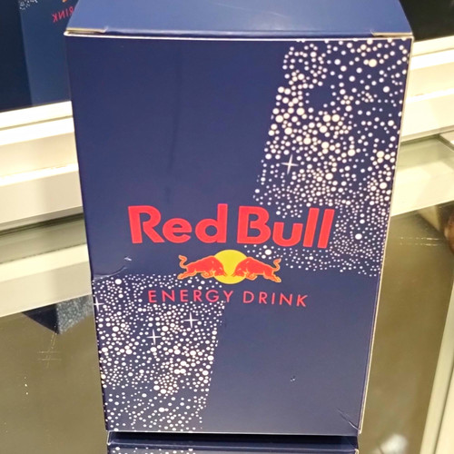 Red bull blue plastic - red, oz