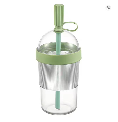 Reusable coffee cup with straw - reusable,