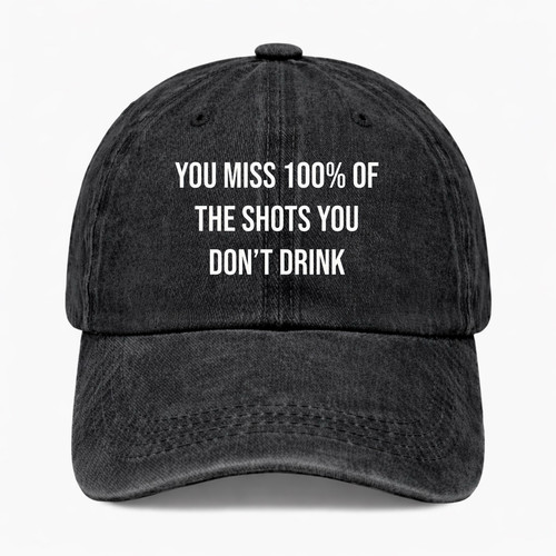 Funny drinking hat - hat, you