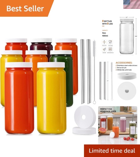16oz glass bottles - bottles, 8